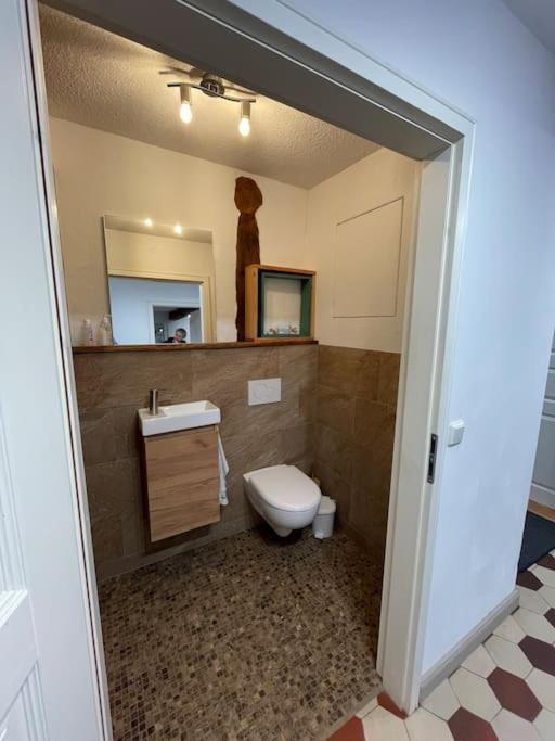 Wohnen Im Fachwerk - Ferienwohnung Fenja Nentershausen  Esterno foto