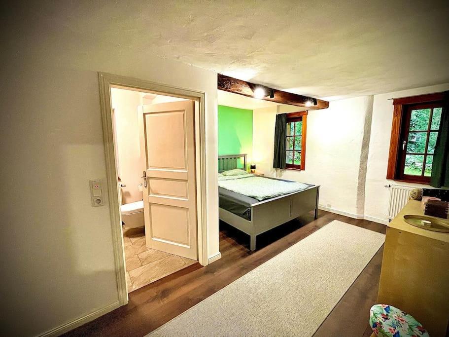Wohnen Im Fachwerk - Ferienwohnung Fenja Nentershausen  Esterno foto