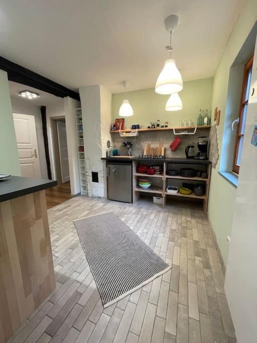 Wohnen Im Fachwerk - Ferienwohnung Fenja Nentershausen  Esterno foto