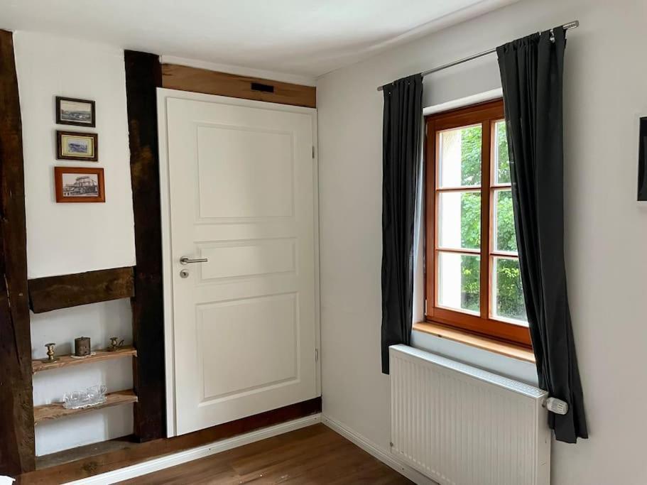 Wohnen Im Fachwerk - Ferienwohnung Fenja Nentershausen  Esterno foto