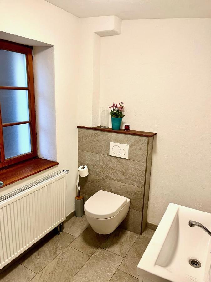 Wohnen Im Fachwerk - Ferienwohnung Fenja Nentershausen  Esterno foto