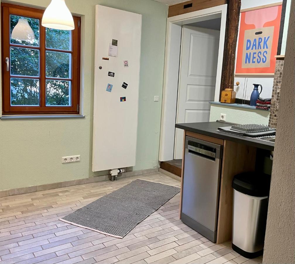 Wohnen Im Fachwerk - Ferienwohnung Fenja Nentershausen  Esterno foto